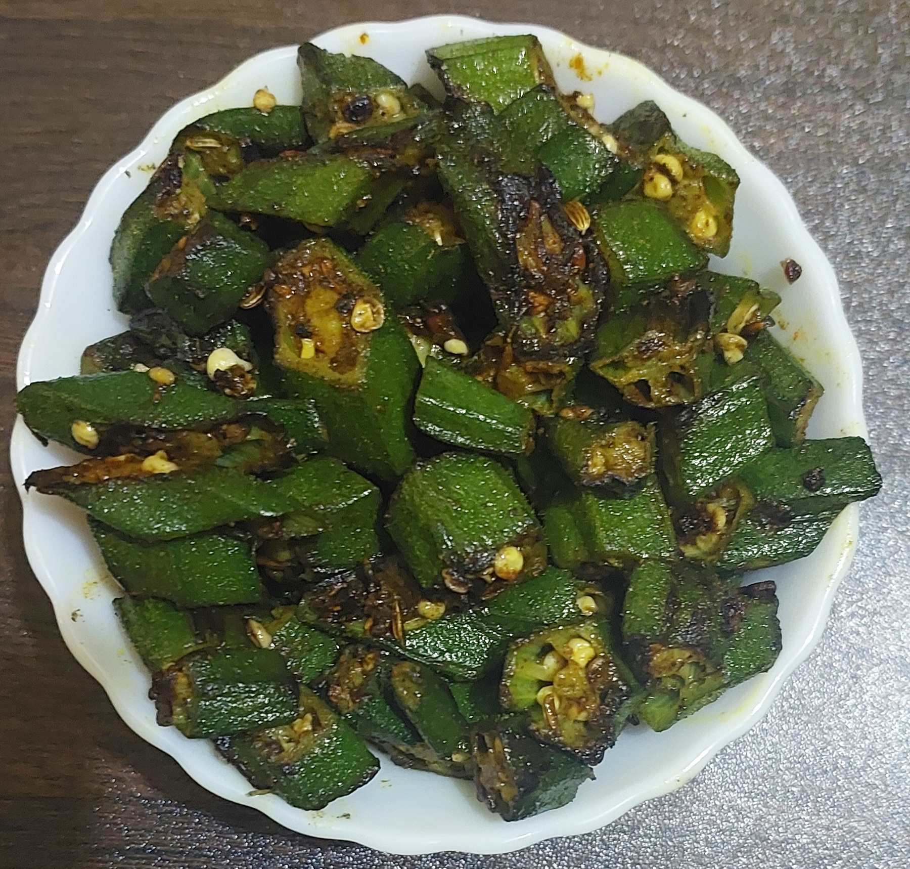 BHINDI FRY